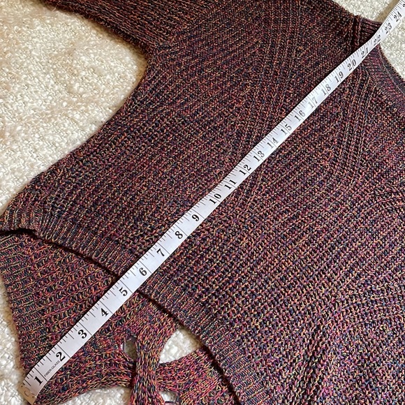 🍂 EXPRESS SIZE XS HIGH LOW OPEN BACK SWEATER - Picture 12 of 14
